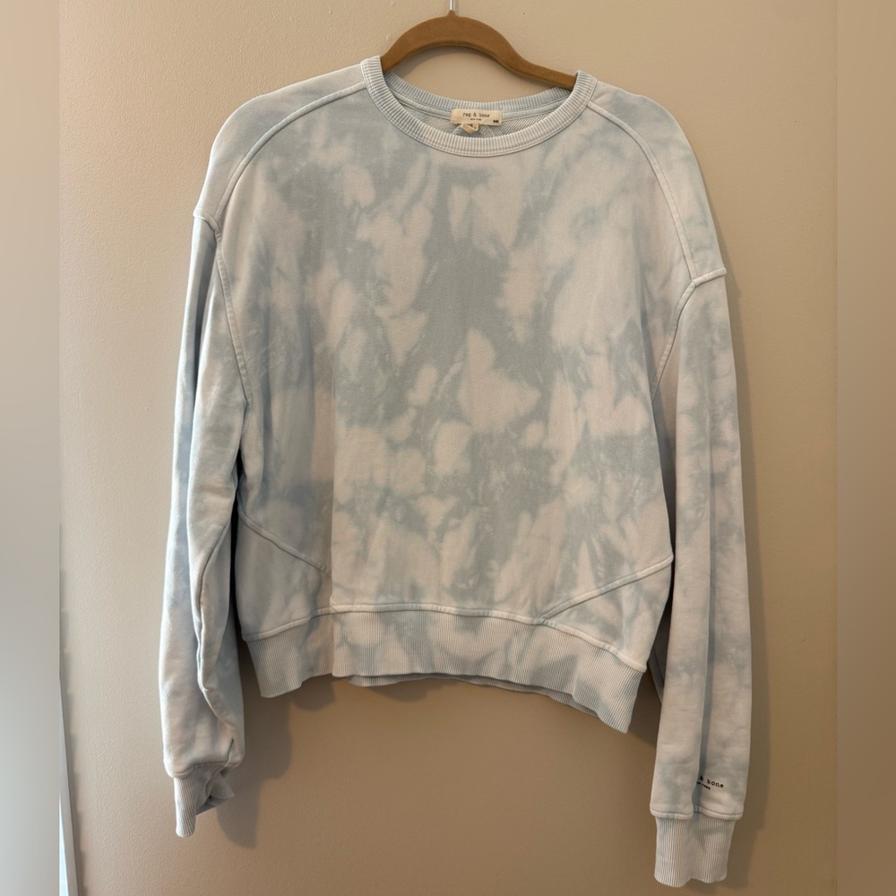 [RAG & BONE] City Tie Dye Terry Sweatshirt - Picture 2 of 7